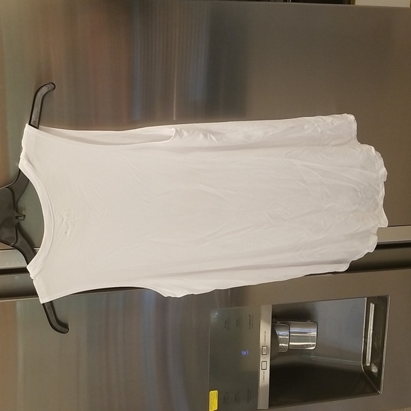 💕MIKEN FLOW💕 Graphic Tank Top ROSE IN THE USA Medium NWOT - Picture 2 of 8